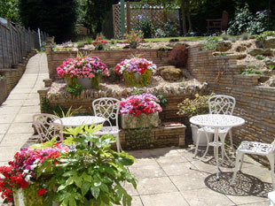 Enjoy relaxing on our sunny patio